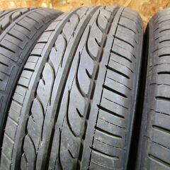 A4542　175/65R14　4本SET　ダンロップ　EC202　23年製　溝あり　コンパクトカーにの画像