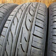 A4542　175/65R14　4本SET　ダンロップ　EC202　23年製　溝あり　コンパクトカーにの画像