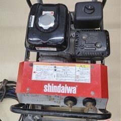 【中古】新ダイワ EW130 エンジン溶接機 アース・ホルダー・台車・おまけ溶接棒付き【ハンズクラフト宮崎新名爪店】の画像