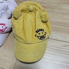 コーデュロイ帽子　52cmの画像