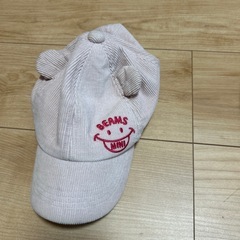 コーデュロイ帽子　52cmの画像