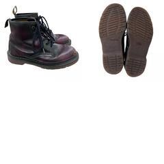 186000 Dr.Martens ドクターマーチン ヴィンテージブーツ 24 チェリーレッド レザー [0000000001095]の画像