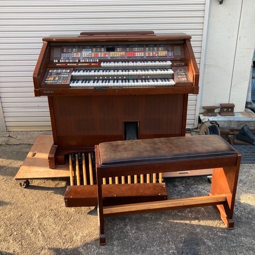 M0926707 直接引取り 音出し動作確認済 SR2700 カワイ ドリーマトーン 電子オルガン レトロ アンティーク 鍵盤楽器 中古品 現状品