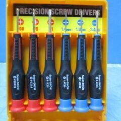 ■R011　藤原産業　精密ドライバー　6本セットの画像