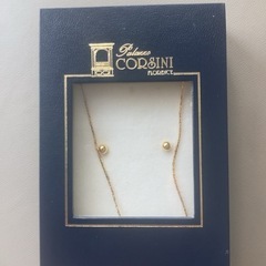 未使用ネックレス、ピアスの画像