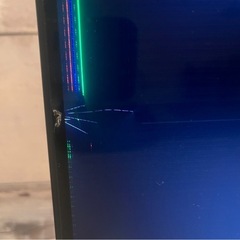 東芝 REGZA 75型 画面割れ ジャンクの画像