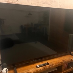 東芝 REGZA 75型 画面割れ ジャンクの画像