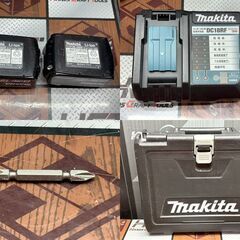 【中古】マキタ Makita TD173DRGXB 充電式インパクトドライバ バッテリ×2・充電器付き【ハンズクラフト佐賀】の画像