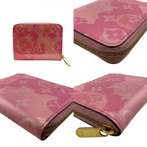 ルイヴィトン LOUIS VUITTON ケース ヴェルニ ジッピー ジッピーパース M90590 ピンク