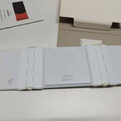 【良品】TENPLUS 3E-BKY7-WH テンキー付き3つ折りモバイルキーボードの画像