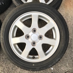 14インチ！ダイハツ純正 155/65R14  エコピア ８分山 ４本セットの画像