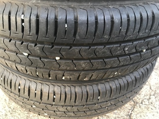 14インチ！ダイハツ純正 155/65R14  エコピア ８分山 ４本セット
