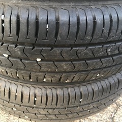 14インチ！ダイハツ純正 155/65R14  エコピア ８分山 ４本セットの画像