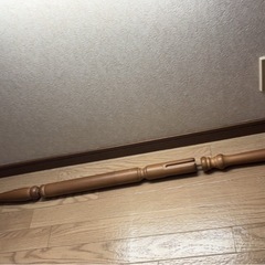 木製コートハンガー（高さ175cm）の画像