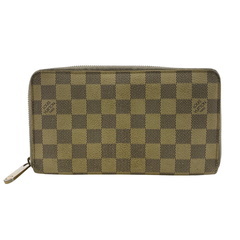 ルイヴィトン LOUIS VUITTON 長財布 ダミエ ジッピーオーガナイザー アズール N60012 ベージュの画像
