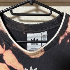 127・古着・adidas・刺繍トレフォイル・グランジT・S程の画像