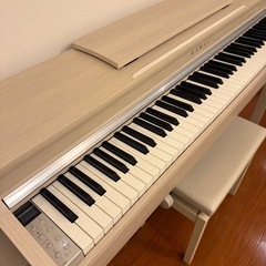 KAWAI CN29A 電子ピアノ ホワイト 椅子付きの画像