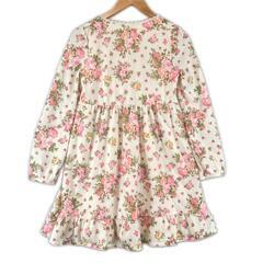 美品 LODISPOTTO ロディスポット 花柄・ボタニカル 春夏 SS ワンピース ポリエステル アイボリー レディース M【古着】【中古】の画像