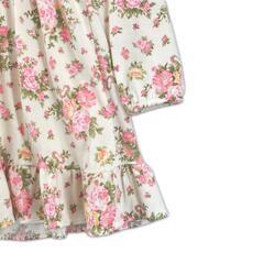 美品 LODISPOTTO ロディスポット 花柄・ボタニカル 春夏 SS ワンピース ポリエステル アイボリー レディース M【古着】【中古】の画像