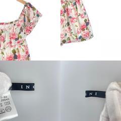 美品 INGNI イング 花柄・ボタニカル 春夏 SS ワンピース ポリエステル ピンク レディース M【古着】【中古】の画像