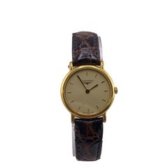 ロンジン LONGINES 腕時計 ラウンド ゴールド クオーツ L4.120.2 ゴールドの画像