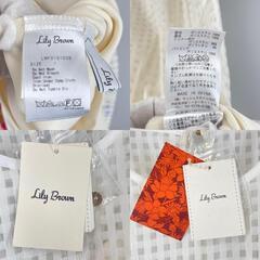極美品 Lily Brown リリーブラウン 花柄・ボタニカル 春夏 SS ワンピース ポリエステル ホワイト レディース 1【古着】【中古】の画像