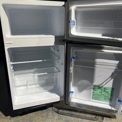 028 アイリスオーヤマ 87L 2ドア 冷蔵庫　2024年製 PRC-B092D-M【美品 メンテナンス済)】の画像