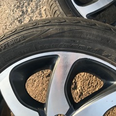 14インチ！パレットSW 純正 165/55R14   ４本セットの画像