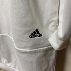 133・古着・adidas・BIGサイズ・パフォーマンス刺繍ロゴ・ロンT・L〜L L程の画像