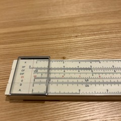 昭和レトロ名機】HEMMI ヘンミ 計算尺 No.2664S 事務・技術用、希少、美品ケース付きの画像