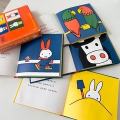 箱付きミッフィーの絵本4冊セットの画像