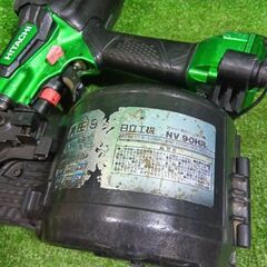 日立 NV90HR 高圧釘打ち機【市川行徳店】【店頭取引限定】【中古】管理番号：ITTB0DMOKXRCの画像
