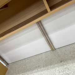 ★リユースのサカイ高崎店★TJ12913  デスク ライトブラウン H74×D45×W180 クリーニング済みの画像