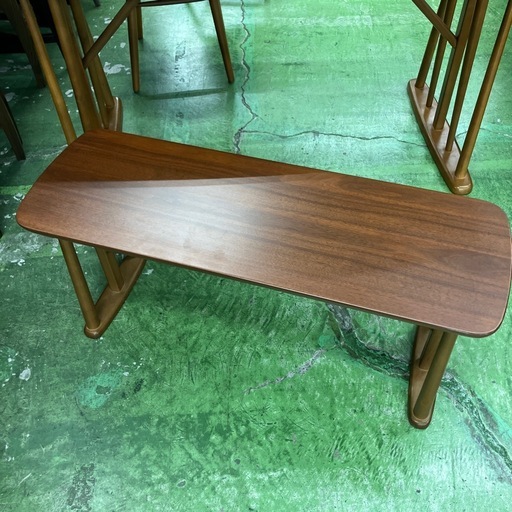 関家具 ベンチダイニング4点セット