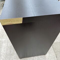 ★リユースのサカイ高崎店★TJ12916  デスク ダークブラウン H71.5×D39.5×W79.5 クリーニング済みの画像