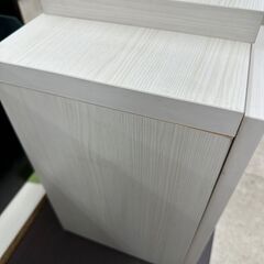 ★リユースのサカイ高崎店★TJ12917  テレビ台 アイボリー H41×D24×W80 クリーニング済みの画像