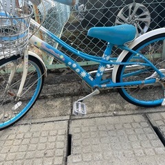 20インチ女の子自転車の画像