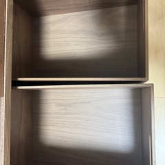 早い者勝ち【美品】ニトリ Nクリック ディープ ワイド2段(ミドルブラウン2)  商品コード   8791532の画像