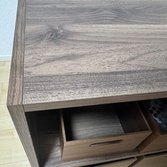 早い者勝ち【美品】ニトリ Nクリック ディープ ワイド2段(ミドルブラウン2)  商品コード   8791532の画像