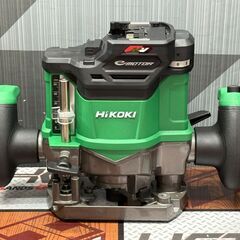 値下げしました！【未使用】ハイコーキ HiKOKI M3612DAXP 12mmコードレスルータ バッテリ×1・充電器付き【ハンズクラフト佐賀】の画像