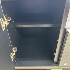 ★リユースのサカイ高崎店★TJ12918  テレビ台 黒 H44×D43×W148 クリーニング済みの画像