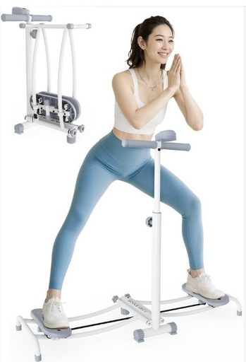 レッグスライド 内転筋 骨盤底筋 大臀筋強化 静音 折りたたみ ハンドル付き