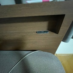 ニトリ セミダブルベッドの画像