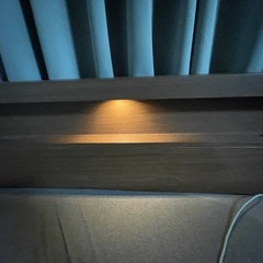 ニトリ セミダブルベッドの画像