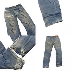 186004 Levi's リーバイス 90s USA製 501 W32 W29 デニム 2点まとめ売り [0000000001124]の画像