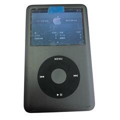186000 現状品 Apple アップル レア★【通電/動作OK】 iPod Classic 120GB クラシック 第6世代 A1238  ブラック [0000000001128]の画像