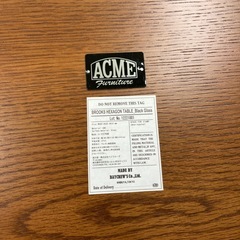 ACME Furniture ブルックス ヘキサゴンテーブルの画像