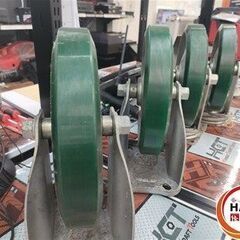 【中古】OH工業 オーエッチ　OHUK-250×2（固定キャスター） OHUJ-250×2 （自在ベアリングキャスター）【ハンズクラフト宮崎新名爪店】の画像