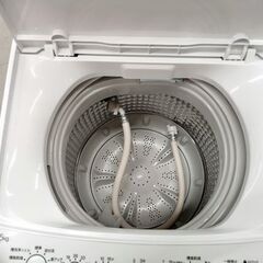 ハイアール 洗濯機 4.5kg 2022年製 BW-45A ホワイト 全自動 上開き 家電 単身 一人暮らし  Haier 苫小牧西店の画像