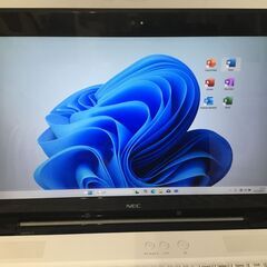 🍀【超美品】超高速「コア i7・新品SSD」ノートパソコン「NEC」Win11・Microsoft office2024 管理No34の画像